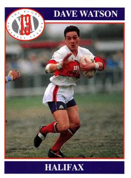 1991 Merlin Rugby League #42 Dave Watson Front